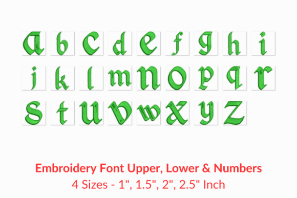 Download Gorgeous Fonts Embroidery Design - Gorgeous fonts Collection