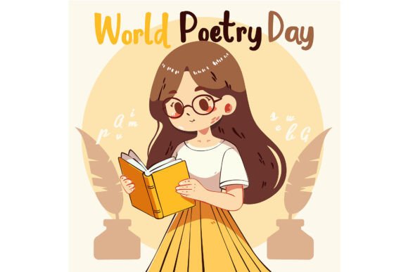 Download Celebratory Design for World Poetry Day - Premium Resources