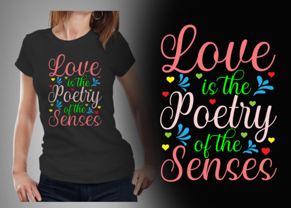 Download Love is the Poetry of the T-shirt Design - Poetry Collection